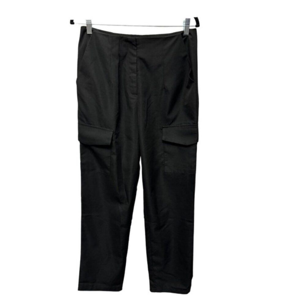 Revolve Superdown Cargo Pants Black - image 1